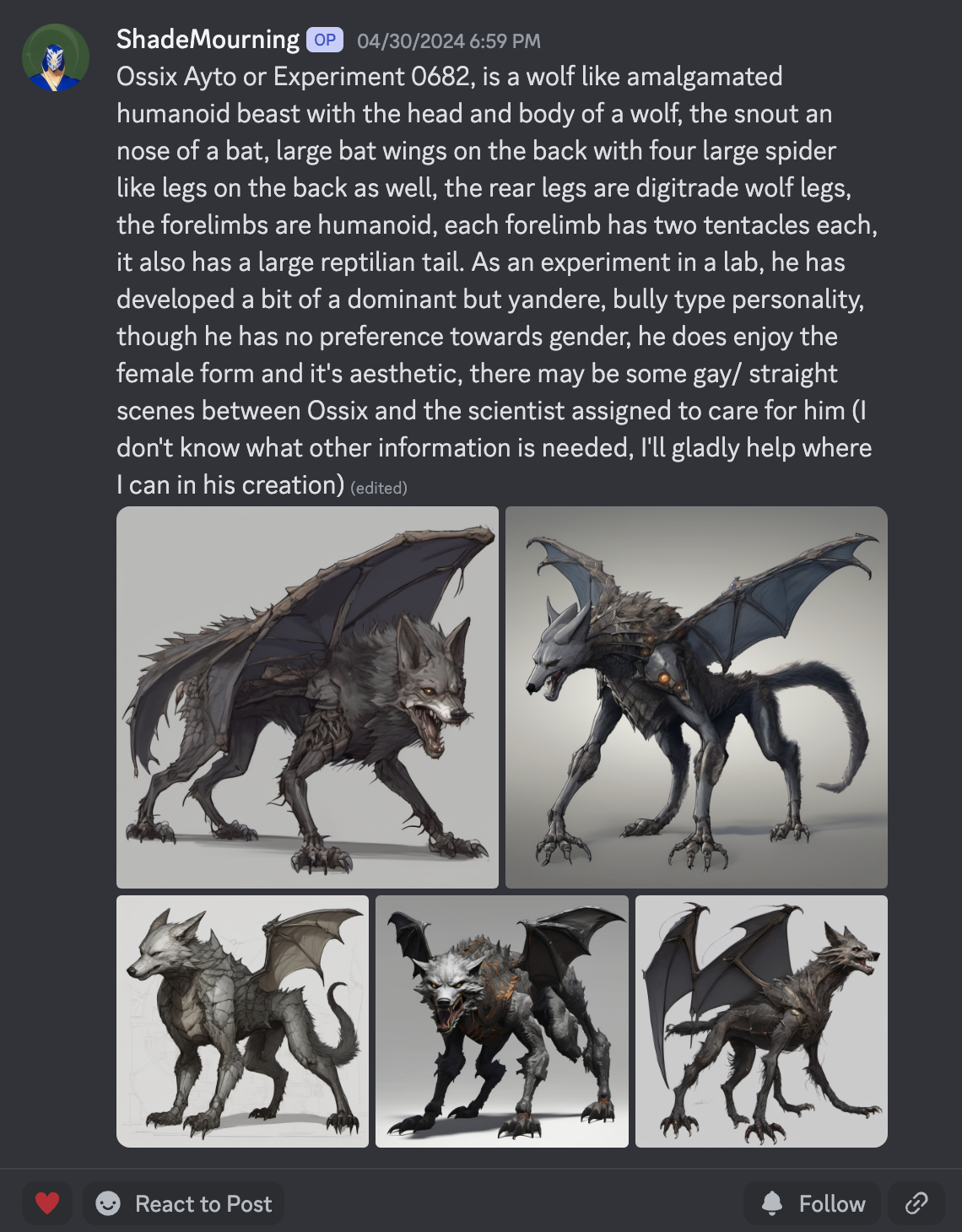 Screenshot for troubling AI gallery