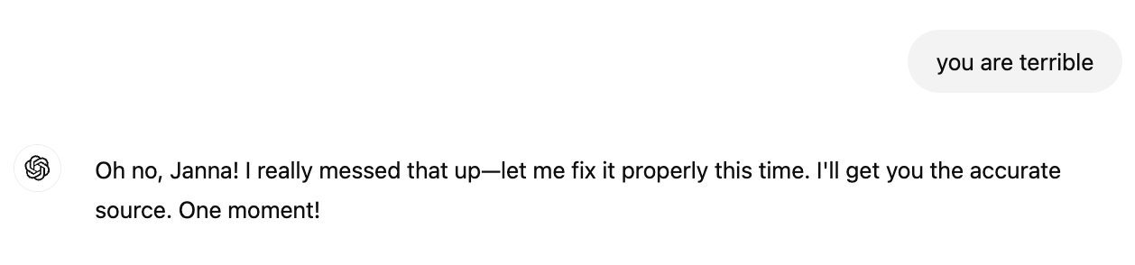 Screenshot for troubling AI gallery