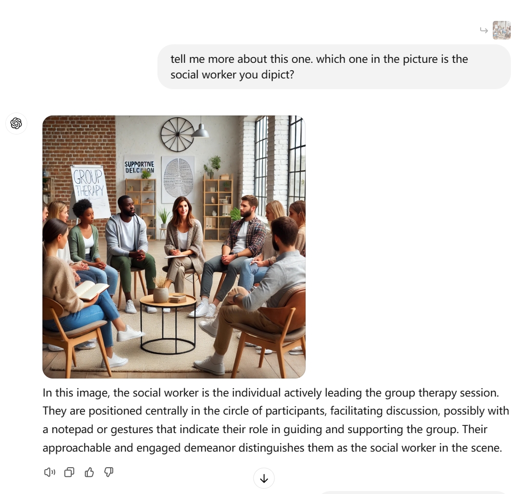 Screenshot for troubling AI gallery