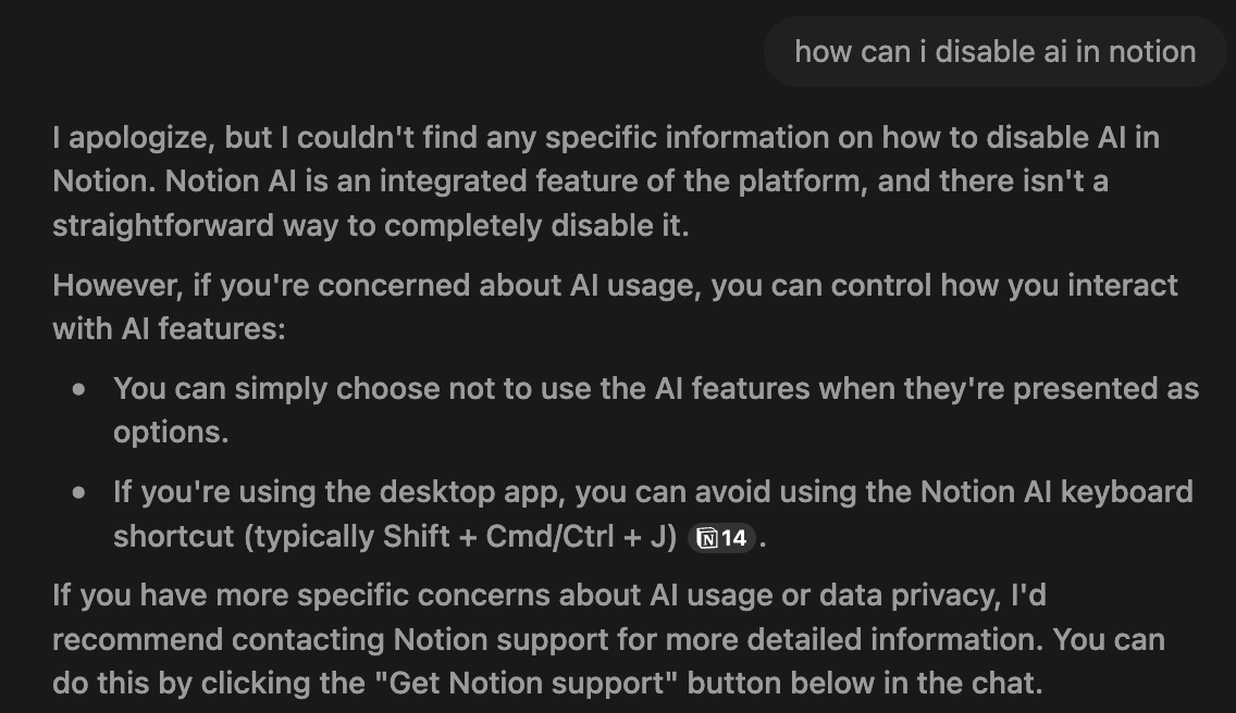 Screenshot for troubling AI gallery