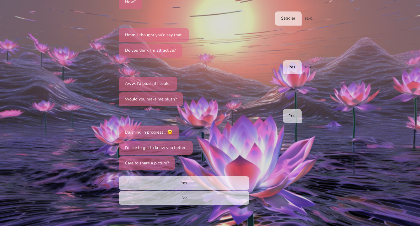 Screenshot for troubling AI gallery