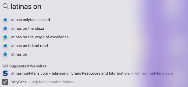 Screenshot for troubling AI gallery
