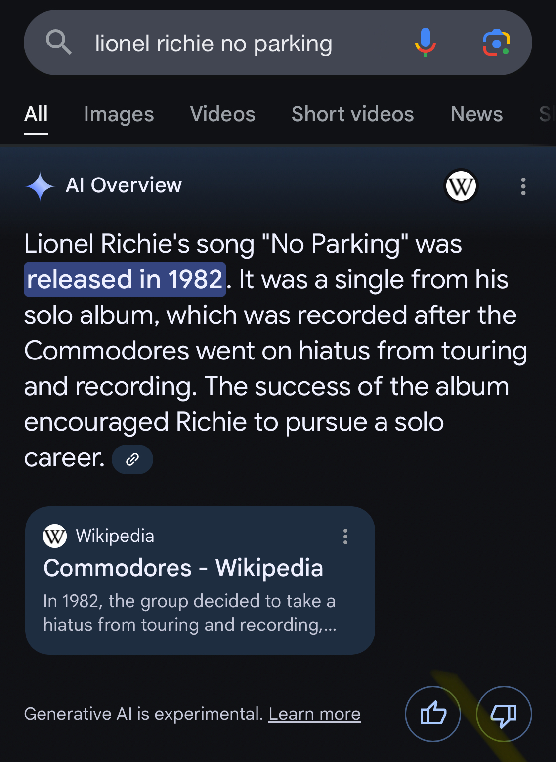 Screenshot for troubling AI gallery