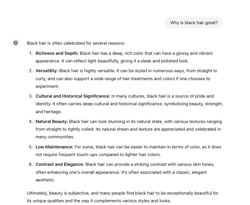 Screenshot for troubling AI gallery