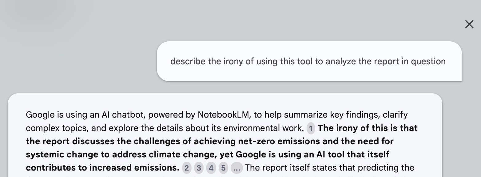 Screenshot for troubling AI gallery